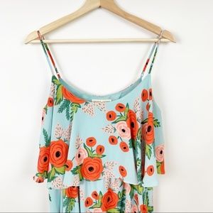 Paper Crown x Rifle Paper Company midi dress